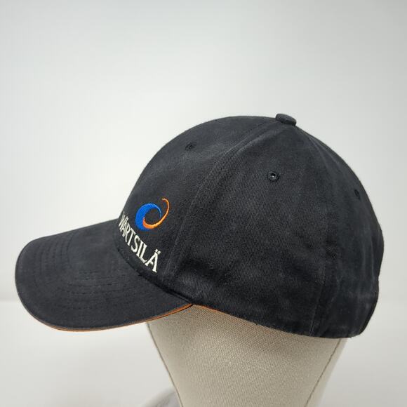 Wartsila Strapback Hat Black One Size Embroidered Adjustable 6 Panel - Picture 3 of 9